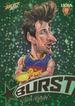 2017 Select Footy Stars - Starburst Caricatures #SB6 Sam Mayes Front